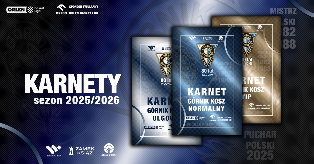 KARNETY | GÓRNIK ZAMEK KSIĄŻ WAŁBRZYCH 2025/2026